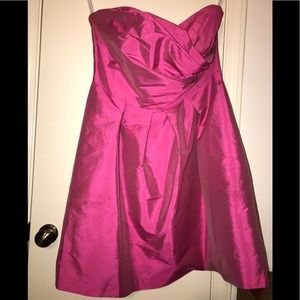 Alfred sung strapless dress